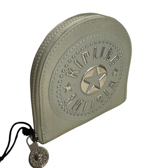 Kipling Cresita Dynamic Silver Card Holder - Picture 3 of 4